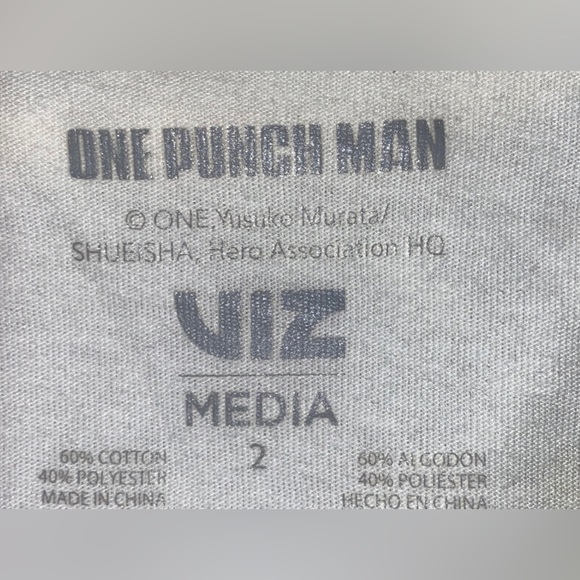 One Punch Man Anime Brand T-shirt Graphic of Characters Size 2X - Picture 3 of 3